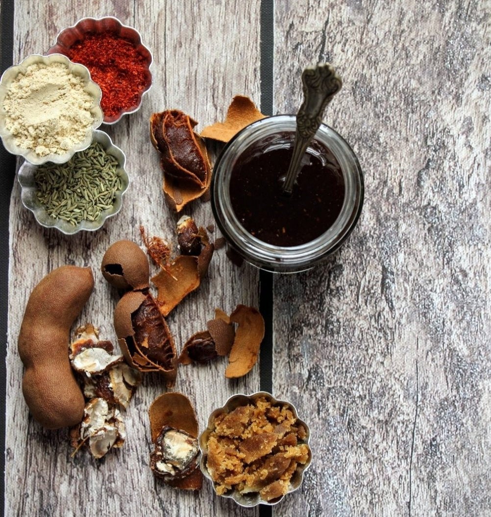 Tamarind & Dates Chutney Seattle Samosa